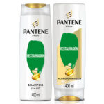Imagen de Pack Pantene Pro-V Restauración 400ml: Shampoo + Acondicionador con 16% de descuento oferta online | SuperCupon