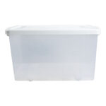 Imagen de Caja Organizadora Transparente con Ruedas Krea 80L Surtido con 58% de descuento oferta online | SuperCupon