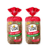 Imagen de Pack x2 Pan de Molde Multicereal Vital Bimbo Bolsa 360 g con 22% de descuento oferta online | SuperCupon