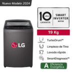 Imagen de Lavadora LG WT19BVTB TurboDrum Negro Claro LG con 37% de descuento oferta online | SuperCupon