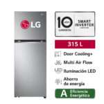 Imagen de Refrigeradora Top Freezer LG GT31BPP 315L Door Cooling Plateada con 30% de descuento oferta online | SuperCupon