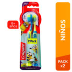 Imagen de Cepillo de Dientes para Niños Colgate Smiles 6+ Años Minions 2un con 20% de descuento oferta online | SuperCupon