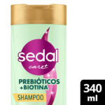 Imagen de Shampoo Sedal Care+ Prebióticos + Biotina 340ml con 18% de descuento oferta online | SuperCupon