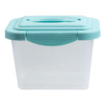 Imagen de Caja Organizador Krea Transparente Tapa Color 4L con 50% de descuento oferta online | SuperCupon