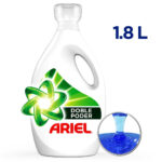 Imagen de Detergente Líquido Ariel Concentrado Doble Poder 1.8L con 18% de descuento oferta online | SuperCupon