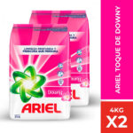 Imagen de Twopack Detergente en Polvo Ariel Toque de Downy 4kg con 24% de descuento oferta online | SuperCupon