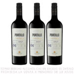 Imagen de Tripack Vino Tinto Finca El Portillo Merlot 750ml con 43% de descuento oferta online | SuperCupon