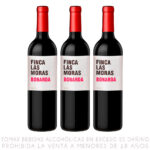 Imagen de Tripack Vino Tinto Bonarda Finca Las Moras Botella 750ml con 28% de descuento oferta online | SuperCupon