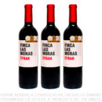 Imagen de Tripack Vino Tinto Syrah Finca Las Moras Botella 750ml con 28% de descuento oferta online | SuperCupon