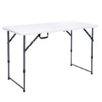 Imagen de Mesa Rectangular Alpes Plegable Blanca 120cm con 57% de descuento oferta online | SuperCupon