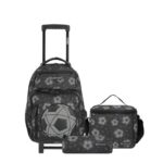 Imagen de Pack Mochila Con Ruedas Carry On + Lonchera + Cartuchera Xtrem Run 5Xt Grafito con 52% de descuento oferta online | SuperCupon
