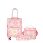 Imagen de Pack Mochila Con Ruedas Carry On + Lonchera + Cartuchera Xtrem Speedy 5Xt Rosado con 52% de descuento oferta online | SuperCupon