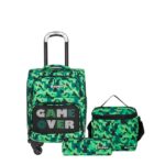 Imagen de Pack Mochila Con Ruedas + Lonchera + Cartuchera Xtrem Speedy Verde con 52% de descuento oferta online | SuperCupon