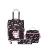 Imagen de Pack Mochila Con Ruedas + Lonchera + Cartuchera Xtrem Speedy Negro con 52% de descuento oferta online | SuperCupon