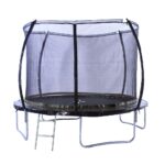 Imagen de Cama elástica con escalera Fit.365 10 ft Negro con 70% de descuento oferta online | SuperCupon
