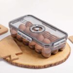 Imagen de Porta Huevos Frigider con Tapa Gris 18 con 83% de descuento oferta online | SuperCupon