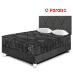 Imagen de Dormitorio Pocket Max Black 2 Plazas Charcoal con 56% de descuento oferta online | SuperCupon