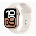 Imagen de Apple Watch Series 10 Aluminio (GPS) 42 mm ML - Oro Rosa Sport Band Star Light con 63% de descuento oferta online | SuperCupon