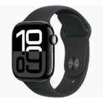Imagen de Apple Watch Series 10 Aluminio (GPS) 42 mm ML - Negro Sport Band Negro con 63% de descuento oferta online | SuperCupon
