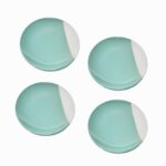 Imagen de Setx4 Plato Postre Menta Duo Tone con 51% de descuento oferta online | SuperCupon