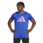 Imagen de Polo Deportivo Adidas Para Hombre Run It Tee Iw8423 Azul con 55% de descuento oferta online | SuperCupon