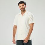 Imagen de Camisa Hombre Textura Manga Corta Malabar con 51% de descuento oferta online | SuperCupon