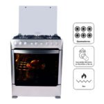 Imagen de Cocina a Gas INDURAMA 6 Quemadores PARMA ZAF Croma con 32% de descuento oferta online | SuperCupon