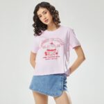 Imagen de Polo Mujer Basic Crop Print Manga Corta Hypnotic con 51% de descuento oferta online | SuperCupon