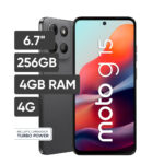 Imagen de Smartphone MOTOROLA G15 6.7" 4GB 256GB 50MP Gris con 30% de descuento oferta online | SuperCupon