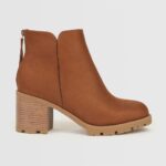 Imagen de Botines Mujer Malabar Tacozip Camel con 44% de descuento oferta online | SuperCupon