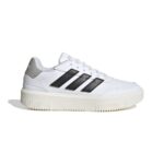 Imagen de Zapatillas Urbanas Adidas Mujer Courtblock Bold Ji2202 Blanco con 55% de descuento oferta online | SuperCupon