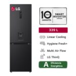 Imagen de Refrigeradora LG 339L Bottom Freezer GB37SPV Negro Acero con 31% de descuento oferta online | SuperCupon