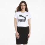 Imagen de Polo Deportivo para Mujer Puma 530076 02 Classics Logo Tee Blanco con 55% de descuento oferta online | SuperCupon