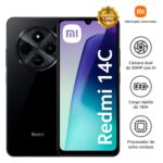 Imagen de Celular Redmi 14C 6.88" 4GB RAM 256GB ROM Midnight Black con 30% de descuento oferta online | SuperCupon