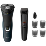 Imagen de Combo PHILIPS Afeitadora S1121_41 + Multigroom MG3711_15 Negro con 47% de descuento oferta online | SuperCupon