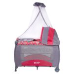 Imagen de Cuna Corral Sally Rojo Ebaby con 57% de descuento oferta online | SuperCupon
