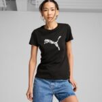 Imagen de Polo Deportivo Puma Mujer Graphics Cat Tee 682998 01 Negro con 50% de descuento oferta online | SuperCupon