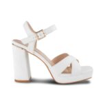 Imagen de Sandalias Via Uno Mujer 18F2040A-100 Blanco con 50% de descuento oferta online | SuperCupon