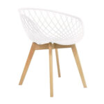 Imagen de Silla diseño Alma Blanca Bonno con 53% de descuento oferta online | SuperCupon