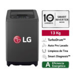 Imagen de Lavadora LG WT13BPBK Smart Motion Carga Superior 13kg Negro Claro con 39% de descuento oferta online | SuperCupon