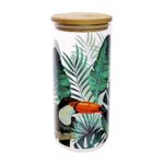 Imagen de Canister de vidrio Tucán Bambu 1300ml Top Chef Orange con 50% de descuento oferta online | SuperCupon