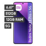 Imagen de Smartphone XIAOMI Redmi Note 13 Pro+ 5G 6.67" 12GB 512GB 200MP + 8MP + 2MP Blanco con 31% de descuento oferta online | SuperCupon