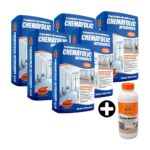 Imagen de COMBO Chema: 6 Pegamento Chemayolic para interiores 25 kg + 1 Remove 1 litro con 84% de descuento oferta online | SuperCupon