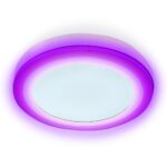 Imagen de Plafón Adosado 16W Morado 2 luces Dixon con 71% de descuento oferta online | SuperCupon