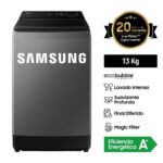 Imagen de Lavadora SAMSUNG Carga Superior 13 Kg EcoBubble WA13CG5441BD Gris con 43% de descuento oferta online | SuperCupon