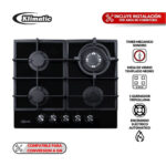 Imagen de Cocina empotrable Klimatic Trevi 60 Negra 60cm con 46% de descuento oferta online | SuperCupon
