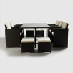 Imagen de Juego de Comedor Nang 6 Sillas y 4 Bancos con 54% de descuento oferta online | SuperCupon