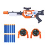 Imagen de Set Lanzador Fast Shots 12 Dardos Y 2 Targets con 51% de descuento oferta online | SuperCupon