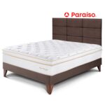 Imagen de Dormitorio Europeo Royal Dynasty 1.5 Plazas y Cabecera Blocks Chocolate con 55% de descuento oferta online | SuperCupon