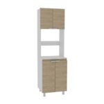 Imagen de Mueble microondas Fendi - Rovere/Blanco Tuhome con 52% de descuento oferta online | SuperCupon